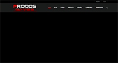 Desktop Screenshot of prodosgames.com